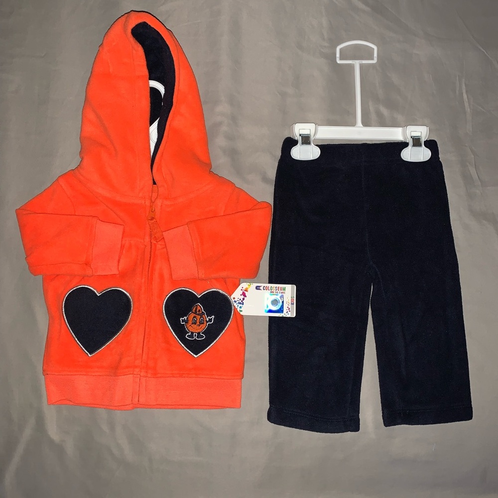Girl Toddlers 2 piece sweatsuit